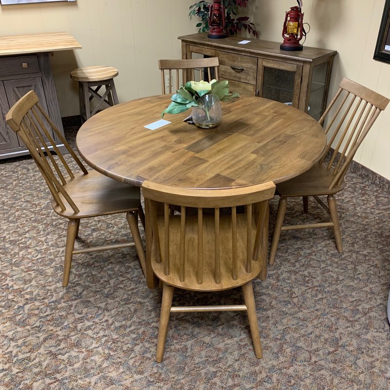 Dining table from Rufeners Furniture in Rittman, Ohio.