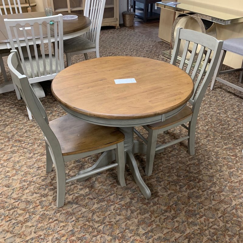 Dining table from Rufeners Furniture in Rittman, Ohio.