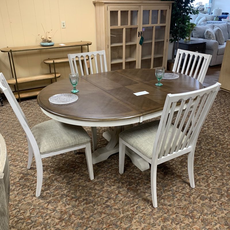 Dining table from Rufeners Furniture in Rittman, Ohio.