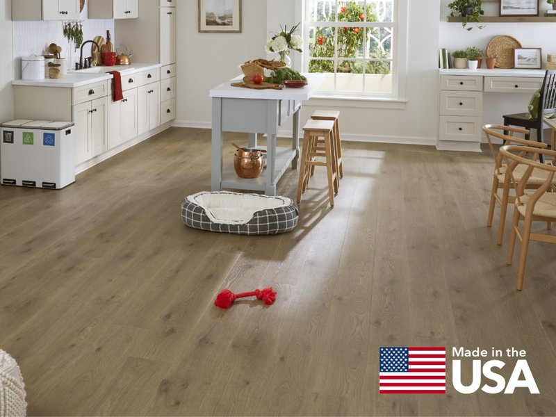 PureTech Flooring made in the USA in a clean family home