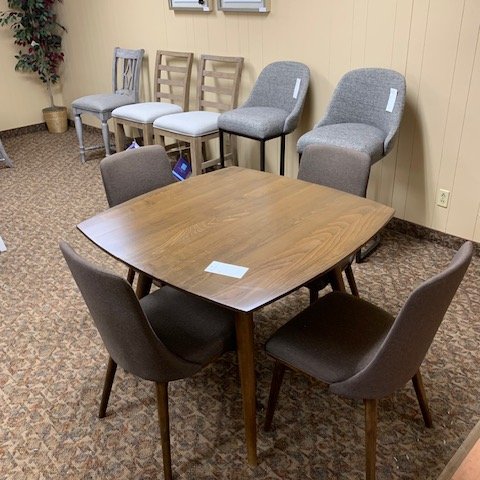 Dining table from Rufeners Furniture in Rittman, Ohio.
