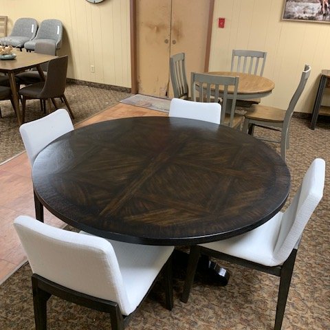 Dining table from Rufeners Furniture in Rittman, Ohio.